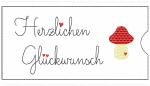 Stickdatei ITH Schokohülle Pilz Herzlichen Glückwunsch S380-09
